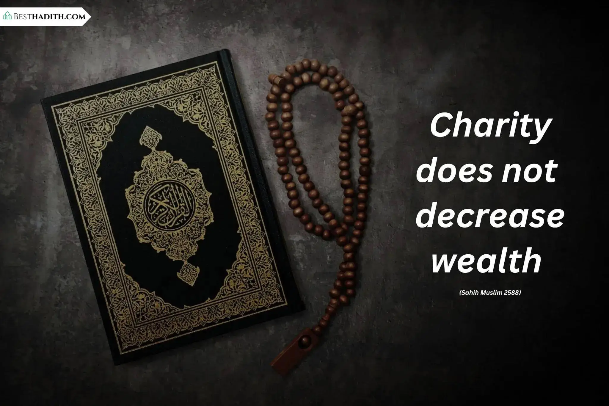 Allah says in the Quran about charity 