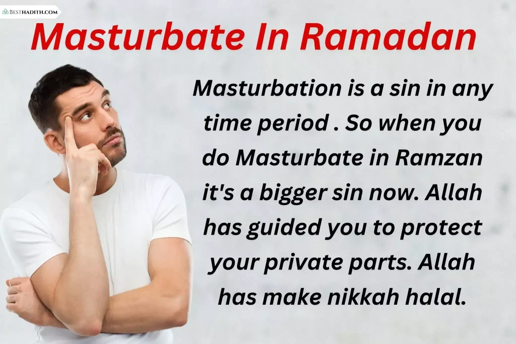 Masturbate in Ramadan