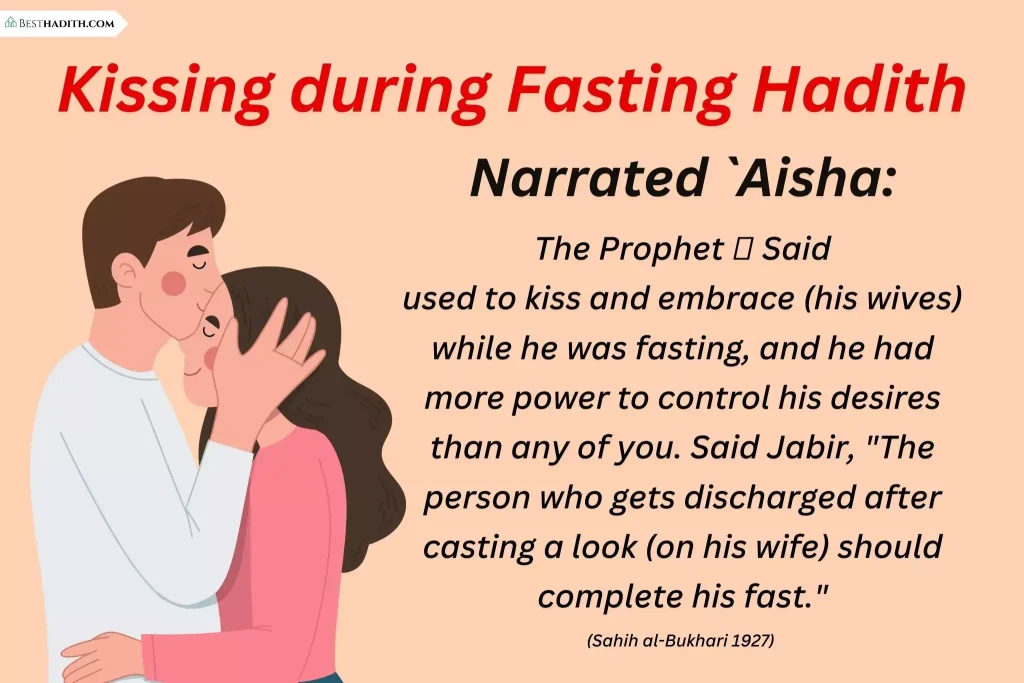 Kissing during Fasting Hadith