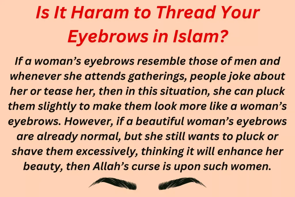 Is It Haram to Thread Your Eyebrows in Islam_